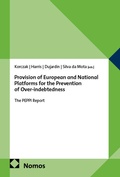 Cover: Provision of European and National Platforms for the Prevention of Over-indebtedness - Nomos