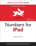 Cover: Numbers for iPad - Peachpit Press Publications