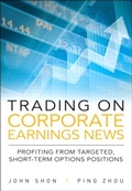 Cover: Trading on Corporate Earnings News - Addison Wesley