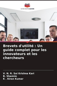 Enlarge image Cover: Brevets d'utilite - Editions Notre Savoir