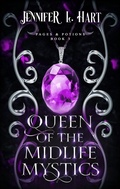 Cover: Queen of the Midlife Mystics (Pages & Potions, #3) - Elements Unleashed