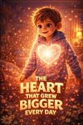 Cover: The Heart That Grew Bigger Every Day A Magical Children's Story About the Weight of Kindness and the Joy of Sharing (Ages 3-10) - shubham jain