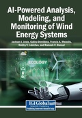 Cover: AI-Powered Analysis, Modeling, and Monitoring of Wind Energy Systems - Igi Global Scientific Publishing