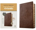 Cover: Biblia Letra S&uacute;per Gigante Ntv, Con Filament (Sentipiel, Caf&eacute; R&uacute;stico, &Iacute;ndice, Letra Roja) - Tyndale House Publishers