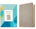 Cover: NLT Courage for Life Study Bible for Women, Filament Enabled (Leatherlike, Steel Gray, Red Letter) - Tyndale House Publishers