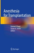 Cover: Anesthesia for Transplantation - Springer