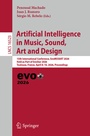 Cover: Artificial Intelligence in Music, Sound, Art and Design - Springer