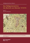 Cover: Das Tafelgutverzeichnis des Bischofs von M&uuml;nster 1573/74 - Aschendorff