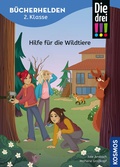 Cover: Die drei !!!, B&uuml;cherhelden 2. Klasse, Hilfe f&uuml;r die Wildtiere - Kosmos