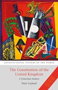 Cover: The Constitution of the United Kingdom - Hart Publishing