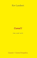 Cover: Cumul I - Grasset