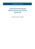 Cover: Gesetzessammlung des liechtensteinischen Rechts - Strafrecht - BoD - Books on Demand