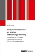 Cover: Multiprofessionalit&auml;t als soziale Herstellungsleistung - Beltz eBook