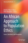 Cover: An African Approach to Population Ethics - Springer