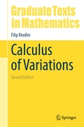 Cover: Calculus of Variations - Springer