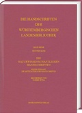 Cover: Die naturwissenschaftlichen Handschriften - Harrassowitz Verlag