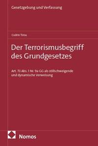 Enlarge image Cover: Der Terrorismusbegriff des Grundgesetzes - Nomos