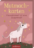 Cover: Ein Einhorn namens Oktober - Mutmachkarten - arsEdition