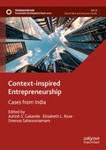 Cover: Context-inspired Entrepreneurship - Palgrave Macmillan