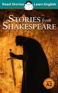 Cover: Stories from Shakespeare: CEFR level A2 (ELT Graded Reader) - Read Stories - Learn English