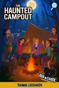 Cover: The Haunted Campout (Book 12) - Ava & Carol Detective Agency