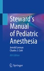 Cover: Steward's Manual of Pediatric Anesthesia - Springer