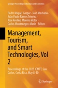 Cover: Management, Tourism, and Smart Technologies, Vol 2 - Springer