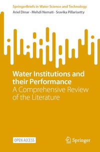 Enlarge image Cover: Water Institutions and their Performance - Springer