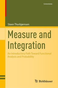 Enlarge image Cover: Measure and Integration - Birkhäuser