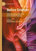 Cover: Before Emotion - Palgrave Macmillan