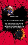 Cover: Das letzte Evangelium Europas - BoD - Books on Demand