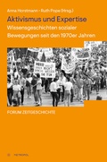Cover: Aktivismus und Expertise - Metropol-Verlag