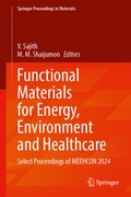 Cover: Functional Materials for Energy, Environment and Healthcare - Springer