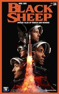 Cover: Black Sheep: Unique Tales of Terror and Wonder No. 34 - April 2026 (Black Sheep Magazine, #34) - Hobb's End Press