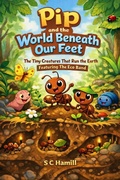 Cover: Pip  and the  World Beneath Our Feet  The Tiny Creatures That Run the Earth. Featuring The Eco Band. - Earth Angel Books