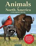 Cover: Animals of North America Coloring Book - Design Originals