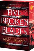 Cover: Five Broken Blades - Entangled: Red Tower Books