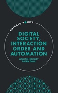 Cover: Digital Society, Interaction Order and Automation - Emerald Points