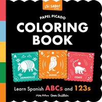 Enlarge image Cover: Papel Picado Spanish Coloring Book - Blue Star Press