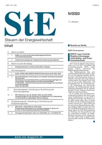 Abbildung von: StE - VDE VERLAG
