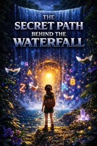Enlarge image Cover: The Secret Path Behind the Waterfall - shubham jain