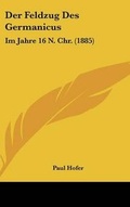 Cover: Der Feldzug Des Germanicus - Kessinger Publishing