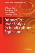 Cover: Enhanced Text Image Analysis for Interdisciplinary Applications - Springer