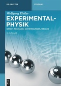Cover: Band 1: Mechanik, Schwingungen, Wellen - De Gruyter
