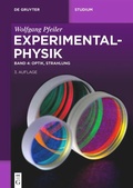 Cover: Optik, Strahlung - De Gruyter