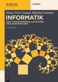 Enlarge image Cover: Informatik - De Gruyter Oldenbourg