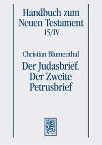 Enlarge image Cover: Der Judasbrief. Der Zweite Petrusbrief - Mohr Siebeck