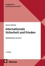 Cover: Internationale Sicherheit und Frieden - Nomos