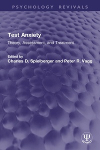 Enlarge image Cover: Test Anxiety - Routledge
