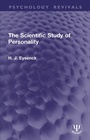 Cover: The Scientific Study of Personality - Routledge